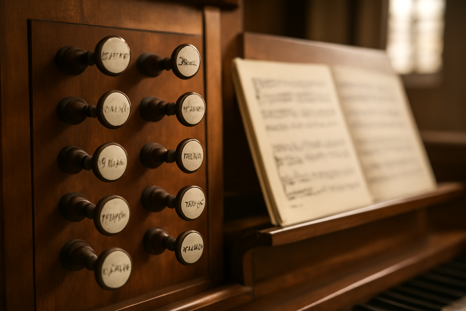 Registrasi Orgel: Panduan Memilih Suara